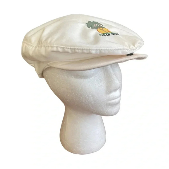 Vintage Links Edition Cedar Creek Golf Cap – White Adjustable Hat - Picture 2 of 12